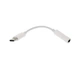 Аудіо перехідник USB-c to Headphone Jack JH-007 Type-C to 3.5 мм White - зображення 4
