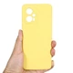 Захисний чохол Deexe Silicone Case для Xiaomi Poco X4 GT - Yellow - зображення 6