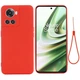Силіконовий (TPU) чохол Deexe Silicone Case для OnePlus Ace / 10R - Red - зображення 1