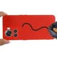 Силіконовий (TPU) чохол Deexe Silicone Case для OnePlus Ace / 10R - Red - зображення 4
