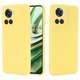 Силиконовый (TPU) чехол Deexe Silicone Case для OnePlus Ace / 10R - Yellow - изображение 2