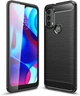 Чехол Carbon для Motorola Moto E20 / E40 бампер противоударный Black - изображение 1