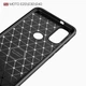 Чехол Carbon для Motorola Moto E20 / E40 бампер противоударный Black - изображение 3