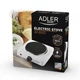 Плита электрическая настольная Adler AD-6503 1500 Вт практичная и небольшая, она подойдет для использования на летней кухне, даче или дома. - изображение 2