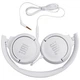 Навушники JBL Tune 500 White (JBLT500WHT) - изображение 4