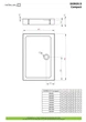 Душовий піддон Doros D Compact 120x100 см, RADAWAY (SDRD1210-05) - изображение 2