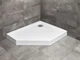 Душовий піддон RADAWAY Doros PT Е Compact 100x80 правий SDRPTP1080-05R - зображення 1