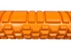 Массажный ролик EasyFit Grid Roller v3.1 60 см оранжевый (роллер, валик, цилиндр, массажер для спины, ног, рук, шеи) - изображение 3