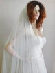 Фата цвета айвори из мягкой евросетки Lady Solomia длина 2м С-02 - изображение 2