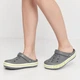 Мужские кроксы Crocs Bayaband Clog 205089-0A3 45-46 (M11) 29 см Slate Grey/Lime Punch (887350620160) - изображение 2