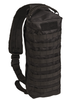 Тактичний Рюкзак Mil-Tec Sling Bag Tanker 15л 21 х 16 х 54 см Black (13726302) - зображення 1