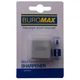 Точилка Buromax CUBE RUBBER TOUCH пластиковий корпус контейнер (BM.4757-1) - изображение 1