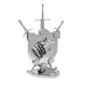Металлический конструктор 3Д Metal Earth Iconx - Game of Thrones - House Stark Sigil, ICX125 - изображение 2