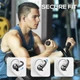 Беспроводные спортивные водонепроницаемые Bluetooth наушники TWS X3 Pro с зарядным кейсом и сенсорами управления Наушники для спорта - изображение 6