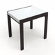 Стіл обідній розкладний Fusion furniture Слайдер 815 Венге/Скло біле (10000130) - зображення 1