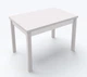 Стіл обідній розкладний Fusion furniture Марсель 1100 Білий (10000089) - зображення 1