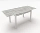 Стол обеденный раскладной Fusion furniture Марсель 1100 Белый/Урбан лайт (10000091) - изображение 4