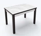 Стол обеденный раскладной Fusion furniture Марсель 90х60 Венге/Стекло УФ 15 265 (10000198) - изображение 1