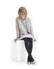 ​Колготи дитячі з люрексом SUZI 40 den KNITTEX р.116-122 (темно-сині) - зображення 1
