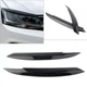Реснички на передні фари VW Jetta MK6 2010-2018 C-Design (чорний глянець) - зображення 6