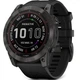 Смарт-годинник Garmin Fenix 7X Sapphire Solar Carbon Gray DLC Titanium with Black Band (010-02541-11) - зображення 1