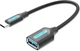 Кабель Vention USB 3.1 (Gen 1) Type-C - OTG USB 3.0 AF 0.15 м Black (CCVBB) - изображение 1