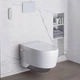 Змивна клавіша Geberit Sigma 70 (скло біле) (115.620.SI.1) - зображення 8