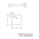 Душовий піддон Radaway Siros C Compact 900x900 мм (SBC9917-2) - зображення 3