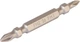 Викруткова насадка Granite двостороння PH1/PH2 65 мм 1/4" S2 10 шт (10-12-651) - зображення 1