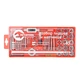 Набор плашек M3-M12, метчиков M3-M12, 40 ед. INTERTOOL SD-8040 - изображение 1