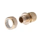 Конектор латунний з аквастопом 1/2" на шланг 3/4" STORM INTERTOOL GE-1217 - изображение 3