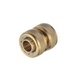 Муфта латунна ремонтно-з'єднувальна для шланга 3/4" STORM INTERTOOL GE-1214 - изображение 1