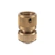 Конектор латунний з аквастопом 1/2" на шланг 1/2" STORM INTERTOOL GE-1219 - зображення 4