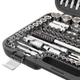 Набір інструментів 1/2" & 3/8" & 1/4", 156 од., Cr-V STORM INTERTOOL ET-8156 - изображение 6