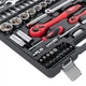 Профессиональный набор инструментов 1/2", 1/4", 82 ед., Cr-V INTERTOOL ET-6082 - изображение 5