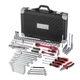 Професійний набір інструментів 1/4", 1/2", 101 од., Cr-V INTERTOOL ET-7101 - зображення 3