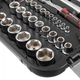 Набір інструментів 73 од.STORM, 1/2",1/4", Cr-V INTERTOOL ET-8073 - зображення 4