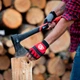 Сокира 1000 г, ручка з фібергласу INTERTOOL HT-0263 - изображение 8