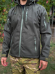 Куртка військова SoftShell L Олива - зображення 1