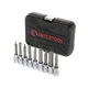 Набір біт HEX 1/2" 4-17, 100 мм, S2, STORM INTERTOOL ET-8406 - изображение 2