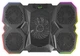 Podkładka chłodząca Esperanza (EGC107) (Breva) z podstawką pod telefon Czarny/RGB - obraz 4
