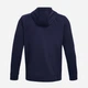 Толстовка на молнии мужская Under Armour Fleece Fz Hoodie 1373357-410 M Синяя (195253823312) - изображение 6