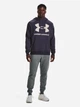 Худи утепленное мужское Under Armour Ua Rival Fleece Big Logo Hd-Gry 1357093-558 XL Фиолетовое (195253829291) - изображение 3