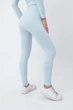 Безшовні легінси жіночі з мікрофібри Giulia LEGGINGS 02 L/XL Blue-spun sugar - изображение 3