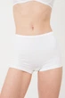 Трусы-шорты женские бесшовные Giulia BOXER BRIEFS L/XL White, трусики из микрофибры - изображение 2
