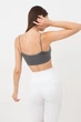 Безшовний топ на тонких бретелях Giulia CAMI TOP S/M Grey-poppy seed - изображение 3