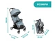 Прогулянкова коляска Goody Plus Stroller, Chicco (світло зелена) - зображення 8