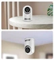 IP камера видеонаблюдения WiFi CAMERA Tuya TY-Y27, беспроводная поворотная панорамная камера, видеоняня - изображение 8