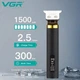 Машинка для стрижки волосся VGR V-082, Професійна бездротова окантувальна машинка, триммер, бритва - зображення 9