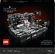 Конструктор LEGO Star Wars Діорама Політ над Зіркою Смерті 665 деталей (75329) - зображення 1